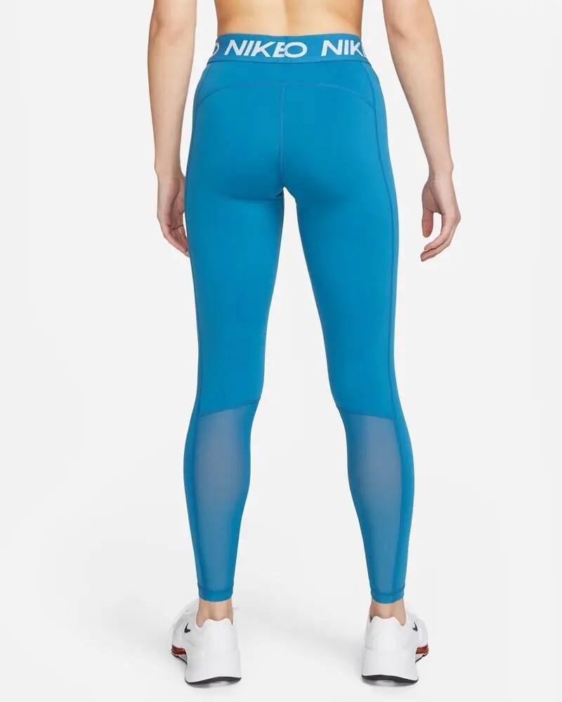 blue nike leggings women's